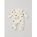 Erkek Bebek 5’li Tulum Set Pamuk Ayıcıklı Desenli
